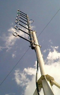 D8 UHF восемь петлевых диполей+сумматоры, N-мама