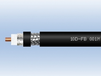 10D-FB PE  (black) кабель roll 100m