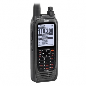 ICOM  IC-A25N  портативная авиационная радиостанция GPS модуль