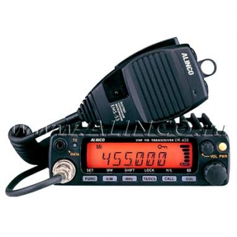 DR-435FX  RX: 350-511,995 МГц, TX: 403-490 МГц, 45 Вт, 100 каналов
