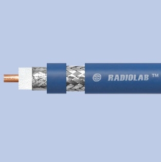 10D-FB PVC CCA (blue) кабель reel 100 m
