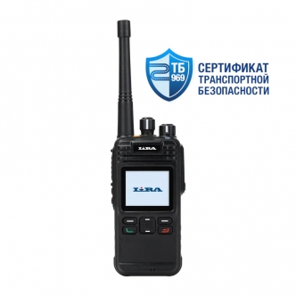 Рация LiRA DP-2600 DMR, 400-470 МГц, 5 Вт, 512 к., IP68, 2000 мАч Li-Ion